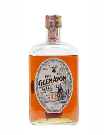 Glen Avon 12 år gammal Bottled 1980s Gordon & Macphail