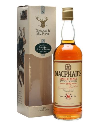 Macphail's 1950 36 år gammal Gordon & Macphail