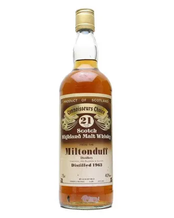 Miltonduff 1963 21 år gammal Connoisseurs Choice Gordon & Macphail