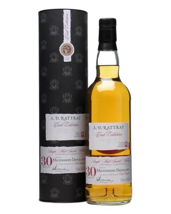 Miltonduff 1980 30 år gammal Dewar Rattray Cask Collection