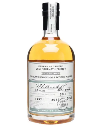 Miltonduff 1997 14 år gammal Cask Strength Edition