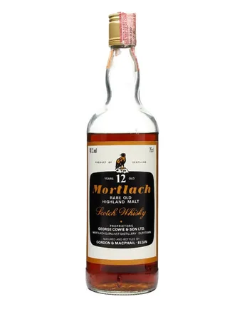 Mortlach 12 år gammal Sherry Cask Bottled 1980s Gordon & Macphail