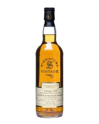Mortlach 1990 13 år gammal Sherry Butt Signatory