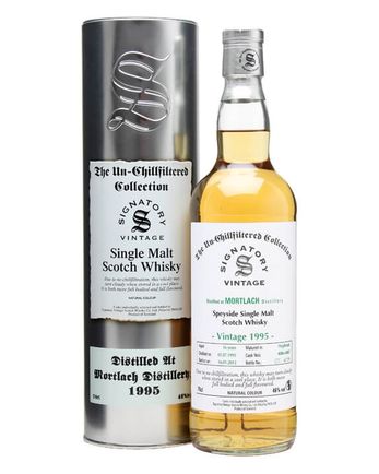 Mortlach 1995 16 år gammal Cask #4086 4087 Signatory Un-Chillfiltered Collection