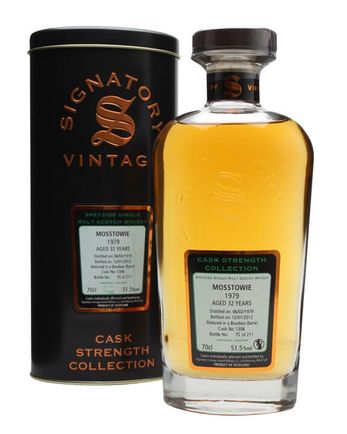 Mosstowie 1979 32 år gammal Cask #1306 Signatory Cask Strength Collection