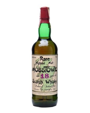 Mosstowie 18 år gammal Bottled 1980s Sestante