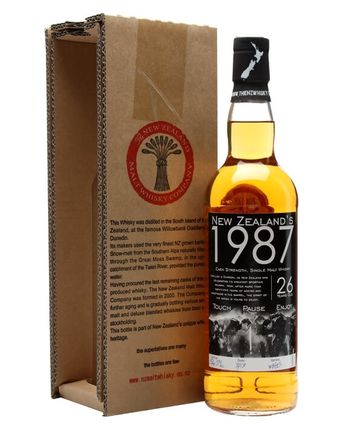 New Zealand's 1987 24 år gammal Touch Pause Engage The New Zealand Malt Whisky Company Ltd