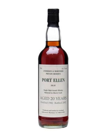 Port Ellen 1982 20 år gammal Sherry Cask Anderson & Mortimer