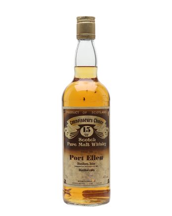 Port Ellen 1969 15 år gammal Connoisseurs Choice Gordon & Macphail
