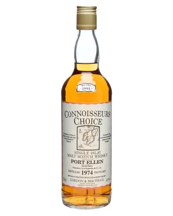 Port Ellen 1974 17 år gammal Connoisseurs Choice Gordon & Macphail