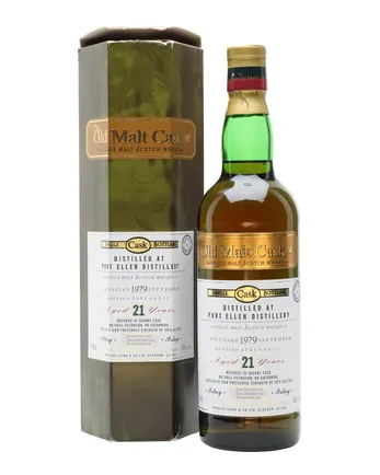 Port Ellen 1979 21 år gammal Old Malt Cask Sherry Cask Douglas Laing