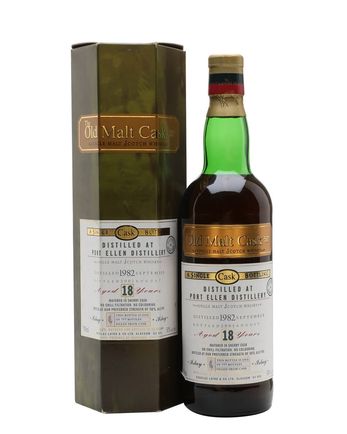Port Ellen 1982 18 år gammal Sherry Douglas Laing