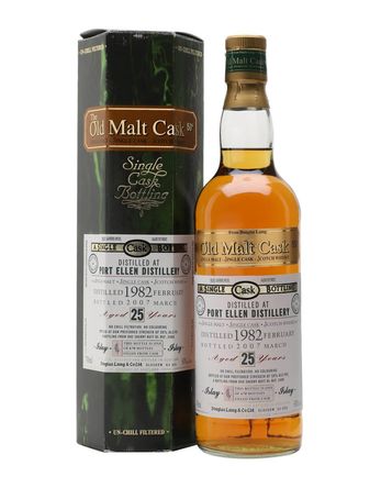 Port Ellen 1982 25 år gammal Sherry Butt # 3400 Douglas Laing Old Malt Cask