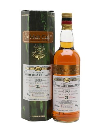 Port Ellen 1983 21 år gammal Sherry Cask # 775 Douglas Laing Old Malt Cask