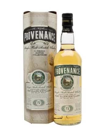 Port Ellen 1983 27 år gammal Provenance McGibbon's
