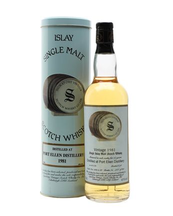 Port Ellen 1981 17 år gammal Signatory