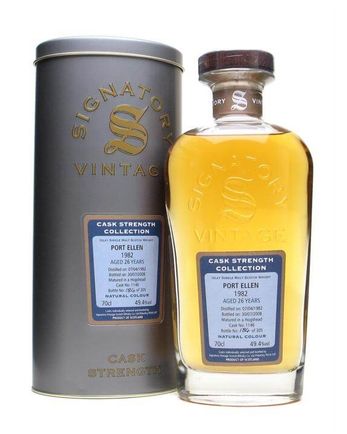 Port Ellen 1982 26 år gammal Cask 1146 Signatory Cask Strength Collection