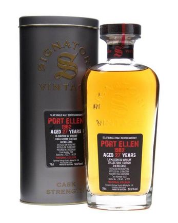 Port Ellen 1982 27 år gammal Cask #1523 Signatory