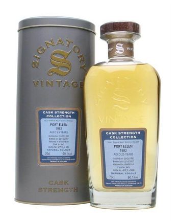 Port Ellen 1982 25 år gammal Signatory Bottled 2007