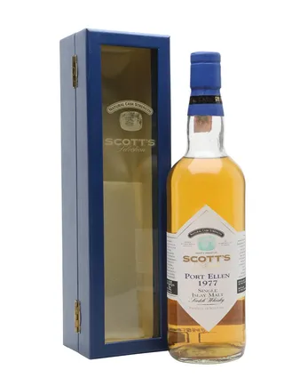 Port Ellen 1977 22 år gammal Scott's Selection