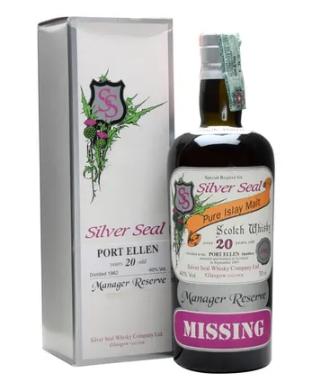Port Ellen 1982 20 år gammal Silver Seal Manager's Reserve