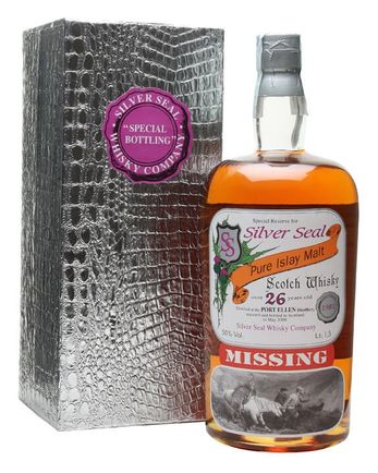 Port Ellen 1982 26 år gammal 'Missing' Silver Seal