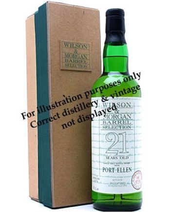 Port Ellen 1976 21 år gammal Wilson & Morgan