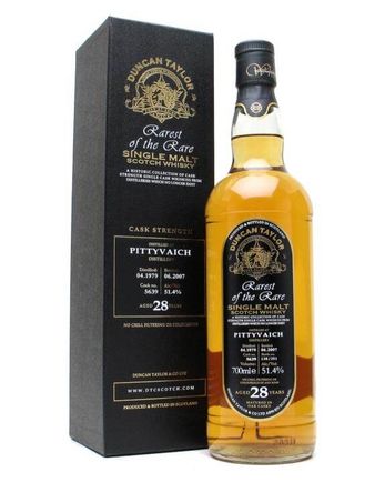 Pittyvaich 1979 28 år gammal Cask #5639 Duncan Taylor