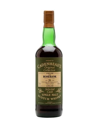 Rosebank 1967 26 år gammal Cadenhead's