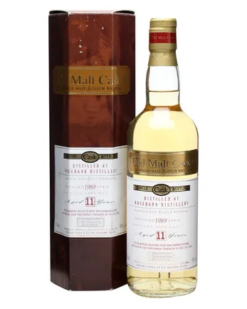 Rosebank 1989 11 år gammal Douglas Laing Old Malt Cask