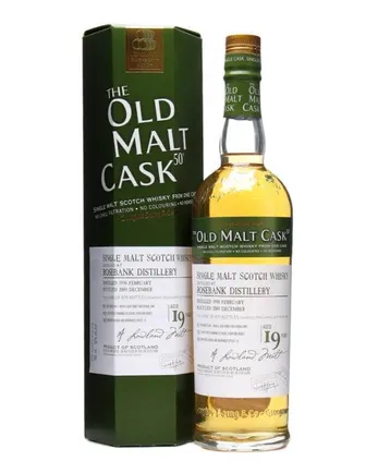 Rosebank 1990 19 år gammal Old Malt Cask #5700 Douglas Laing