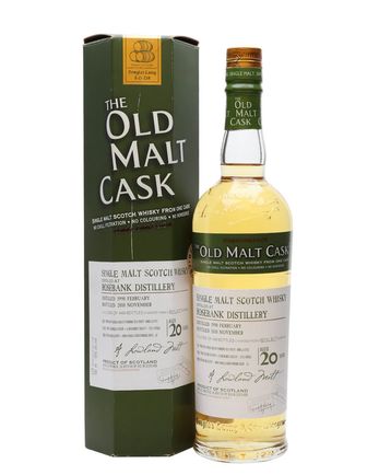 Rosebank 1990 20 år gammal Old Malt Cask #6815 Douglas Laing