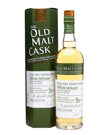 Rosebank 1990 21 år gammal Old Malt Cask #0000 Douglas Laing