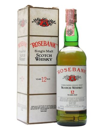 Rosebank 12 år gammal Bottled 1980s