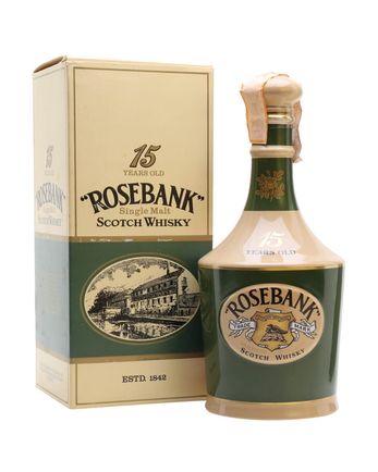 Rosebank Ceramic 15 år gammal Bottled 1970s