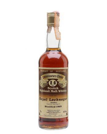 Royal Lochnagar 1969 14 år gammal Brown Label Gordon & Macphail