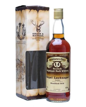 Royal Lochnagar 1970 14 år gammal Connoisseurs Choice Gordon & Macphail