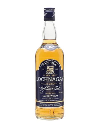 Lochnagar 12 år gammal Bottled 1980s