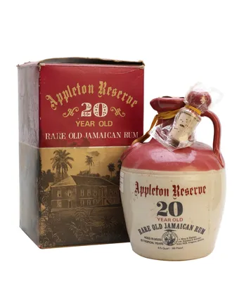 Appleton Reserve 20 år gammal Decanter Bottled 1970s