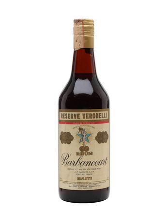 Barbancourt 25 år gammal Reserve Veronelli Bottled 1970s