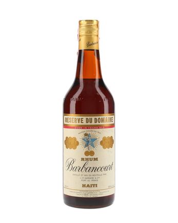 Barbancourt 15 år gammal Reserve Du Domaine Bottled 1970s