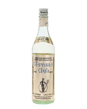 Havana Club Rum 3 år gammal Light Dry Bottled 1970s