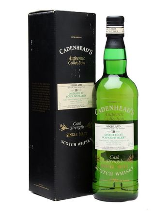 Scapa 1988 10 år gammal Cask Strength Cadenhead's