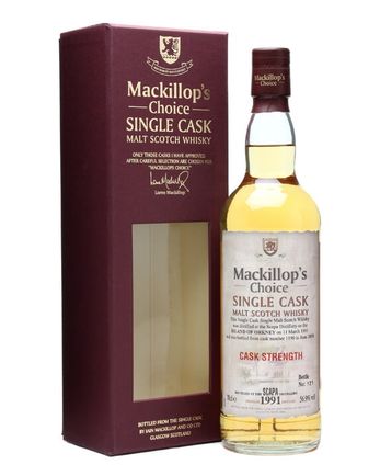 Scapa 1991 19 år gammal Cask #1190 Mackillop's