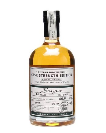Scapa 1993 16 år gammal Cask Strength Edition