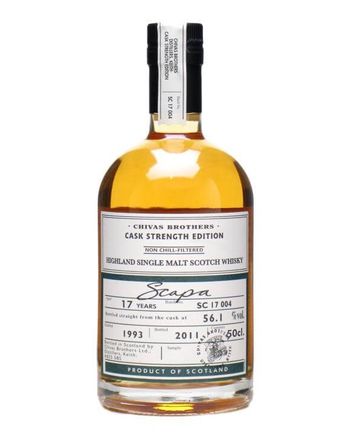Scapa 1993 17 år gammal Cask Strength Edition