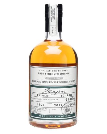Scapa 1993 19 år gammal Cask Strength Edition