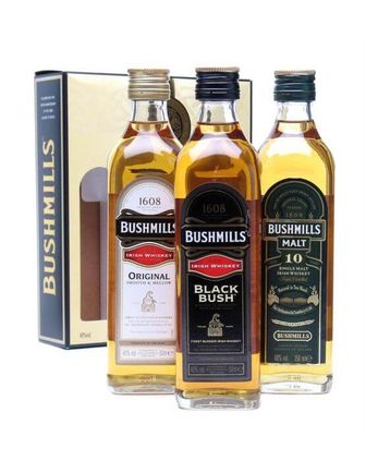 Bushmills 3pk Original Black Bush 10 år gammal