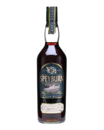 Speyburn 1977 25 år gammal Sherry Cask
