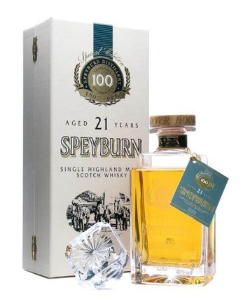 Speyburn 21 år gammal Centenary Decanter